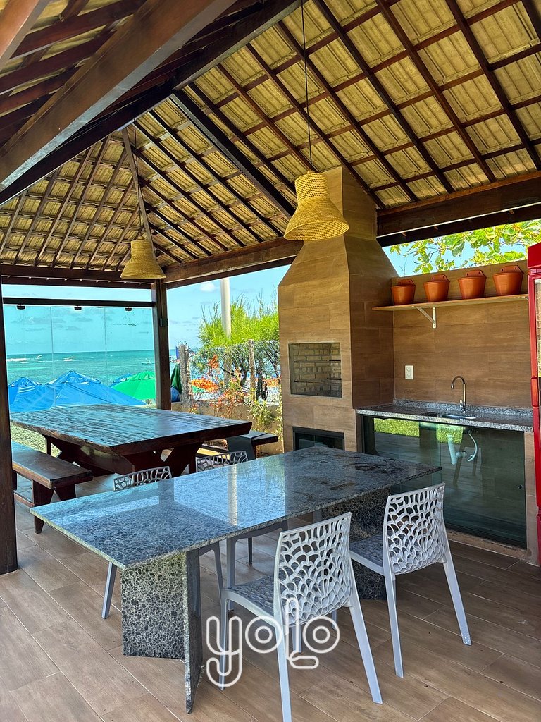 Casa Beira-Mar no Centro de Porto de Galinhas