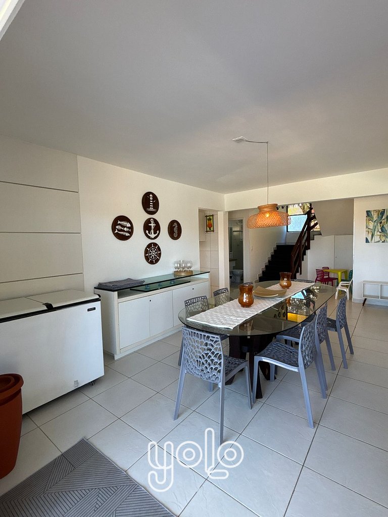 Casa Beira-Mar no Centro de Porto de Galinhas