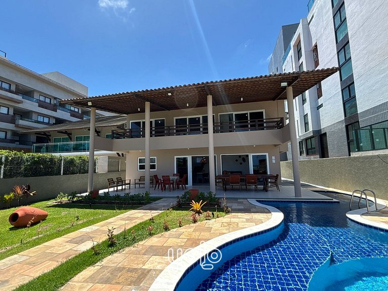 Casa Beira-Mar no Centro de Porto de Galinhas