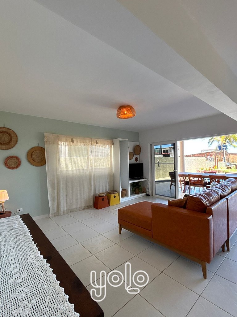 Casa Beira-Mar no Centro de Porto de Galinhas