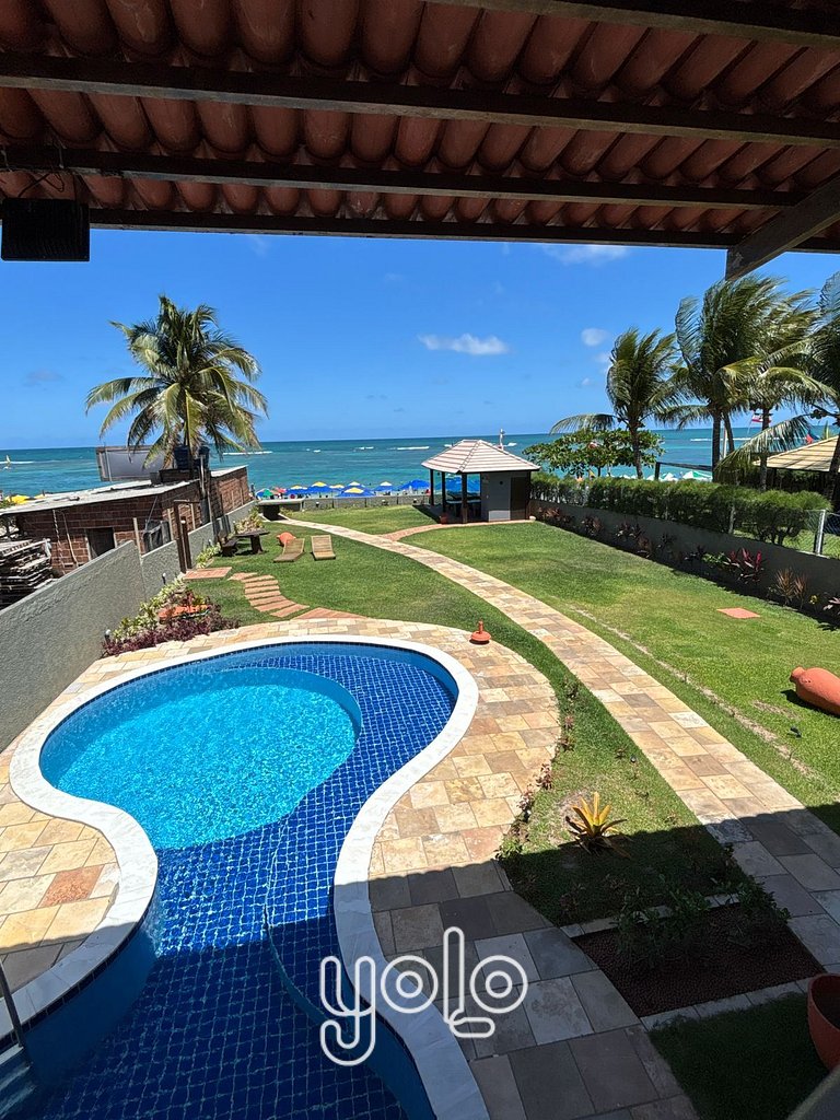 Casa Beira-Mar no Centro de Porto de Galinhas