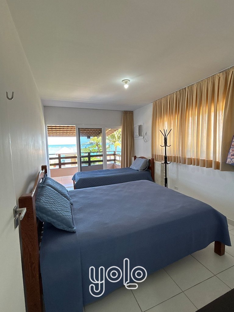 Casa Beira-Mar no Centro de Porto de Galinhas