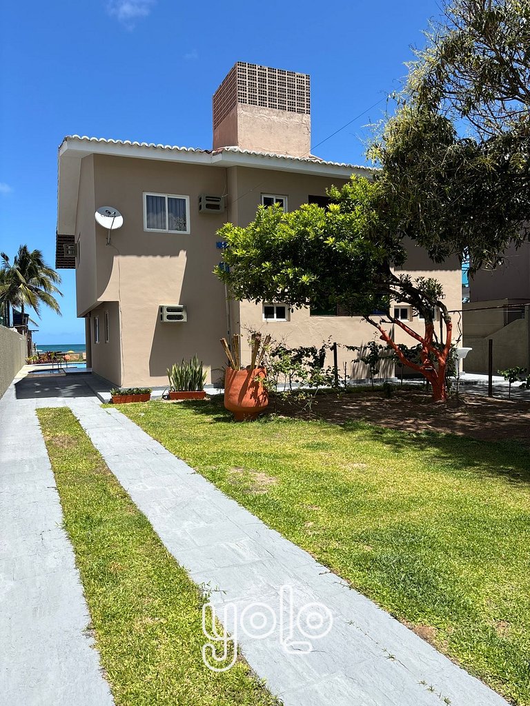 Casa Beira-Mar no Centro de Porto de Galinhas