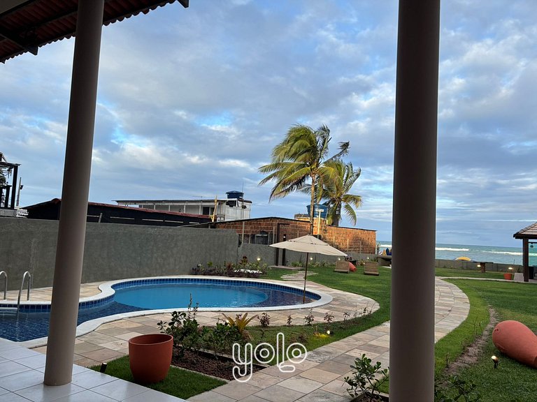 Casa Beira-Mar no Centro de Porto de Galinhas