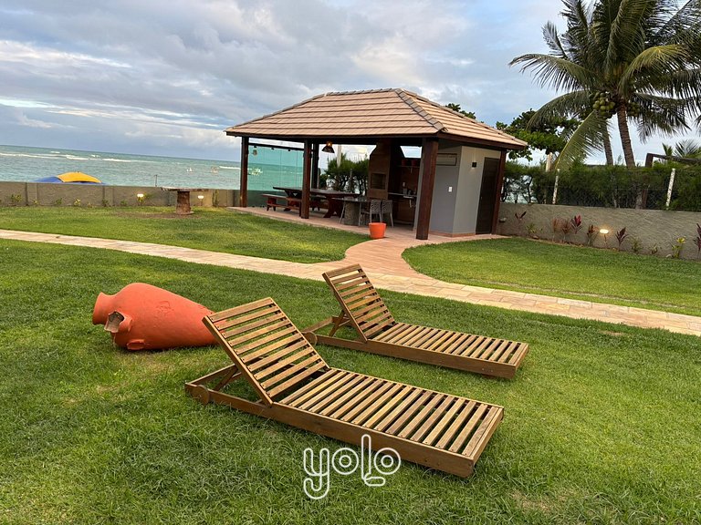 Casa Beira-Mar no Centro de Porto de Galinhas