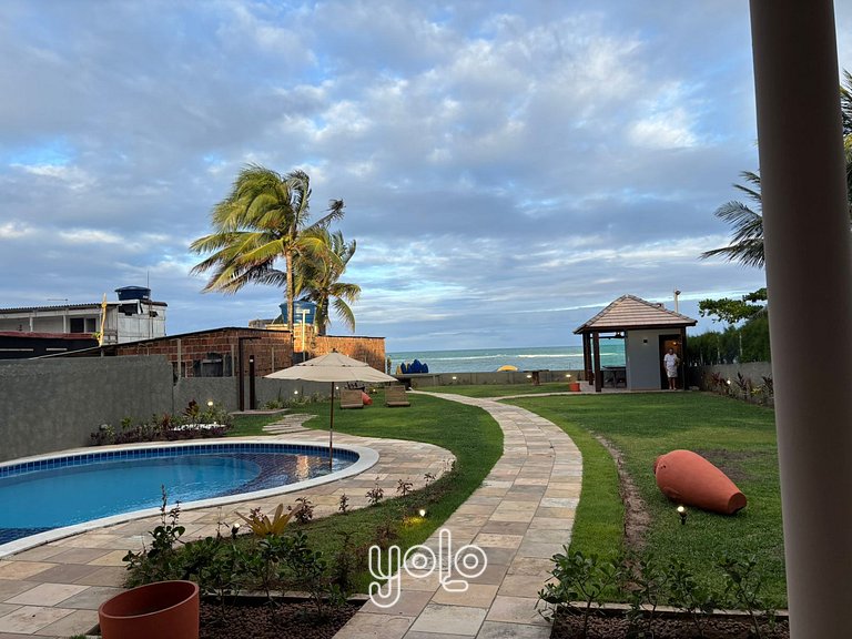 Casa Beira-Mar no Centro de Porto de Galinhas