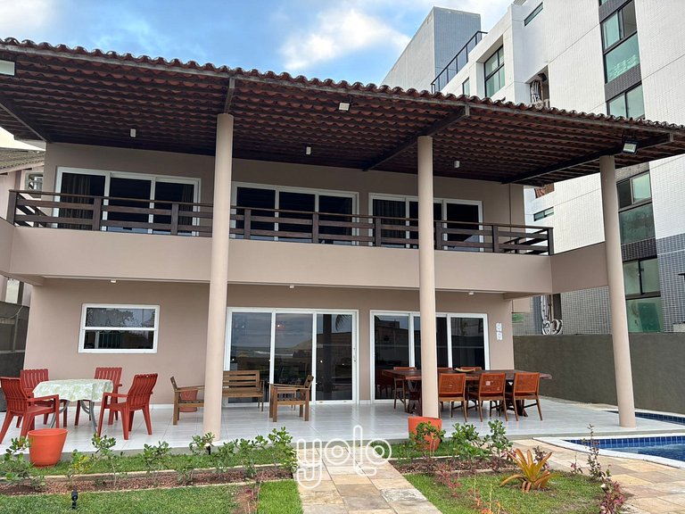 Casa Beira-Mar no Centro de Porto de Galinhas