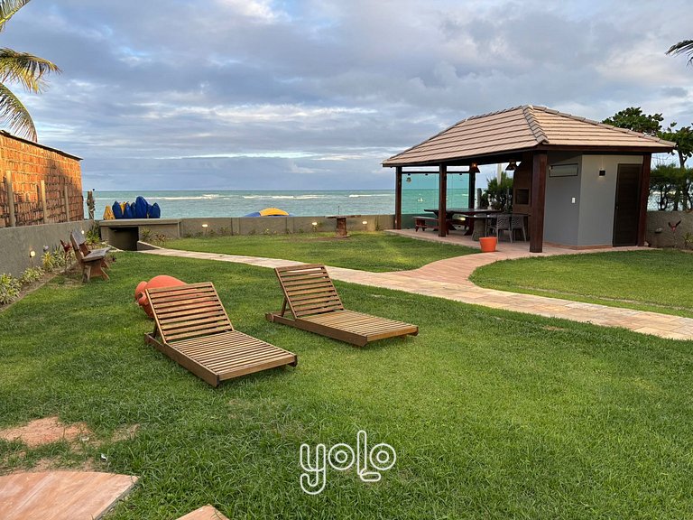 Casa Beira-Mar no Centro de Porto de Galinhas