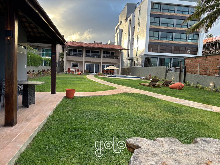 Casa Beira-Mar no Centro de Porto de Galinhas