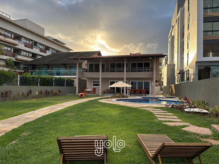 Casa Beira-Mar no Centro de Porto de Galinhas