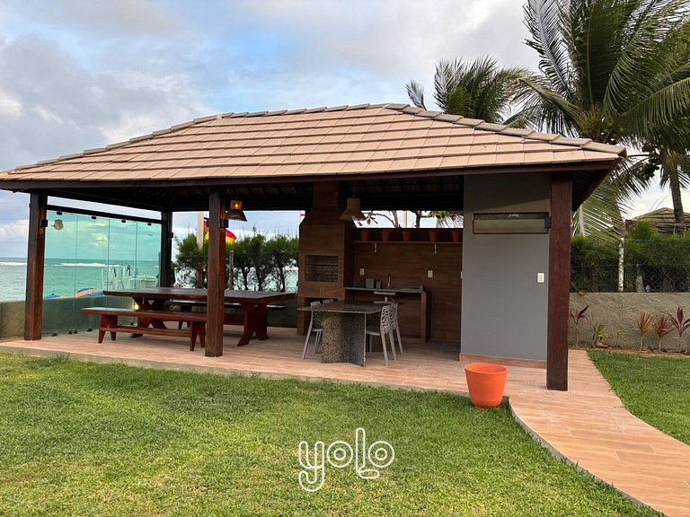 Casa Beira-Mar no Centro de Porto de Galinhas