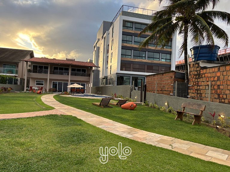 Casa Beira-Mar no Centro de Porto de Galinhas