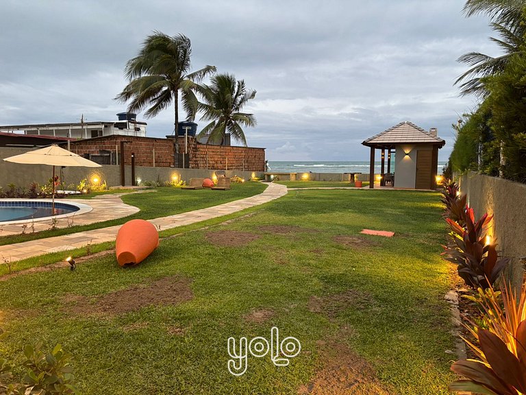 Casa Beira-Mar no Centro de Porto de Galinhas