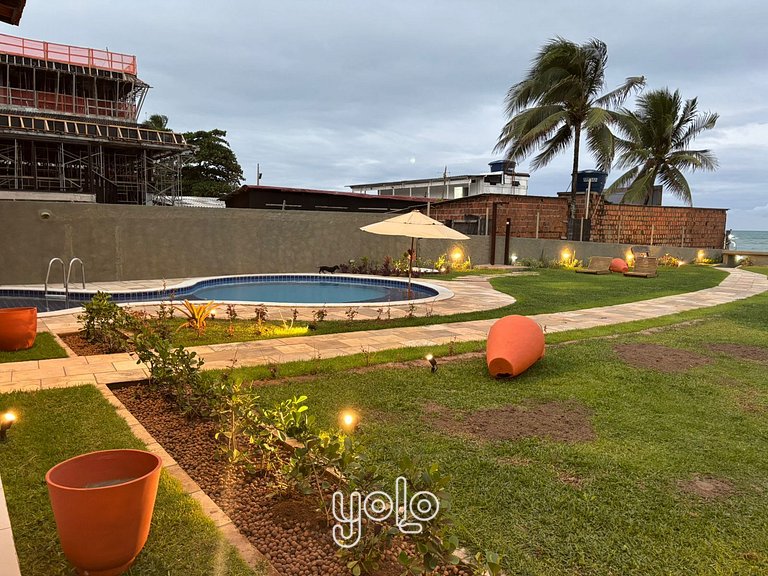 Casa Beira-Mar no Centro de Porto de Galinhas