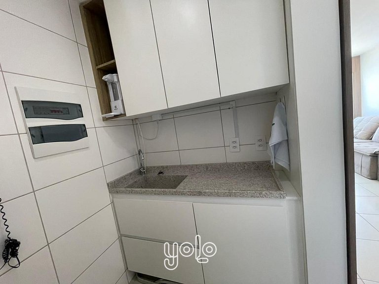 Beach Class Excelsior - Flat 2 quartos no Pina