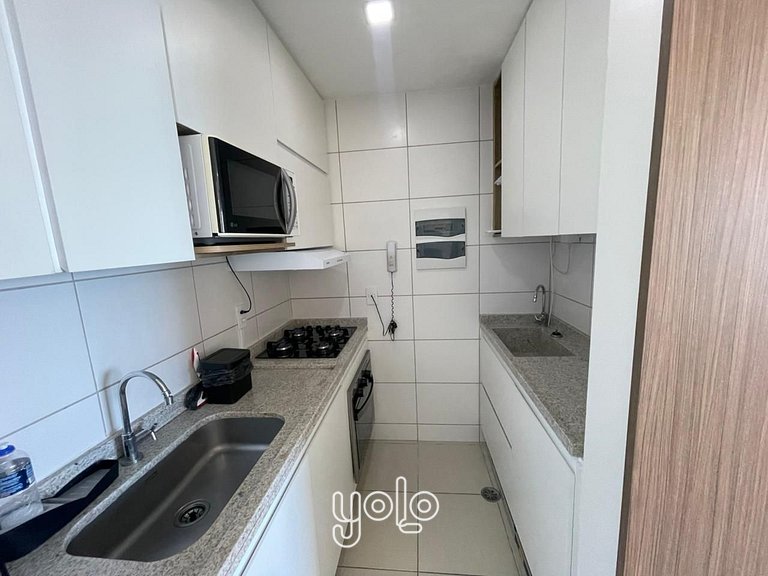 Beach Class Excelsior - Flat 2 quartos no Pina