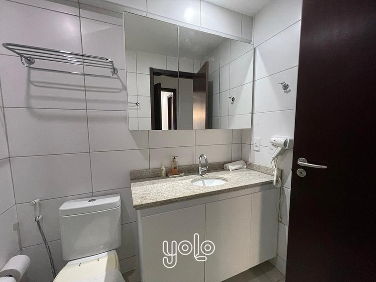 Beach Class Excelsior - Flat 2 quartos no Pina