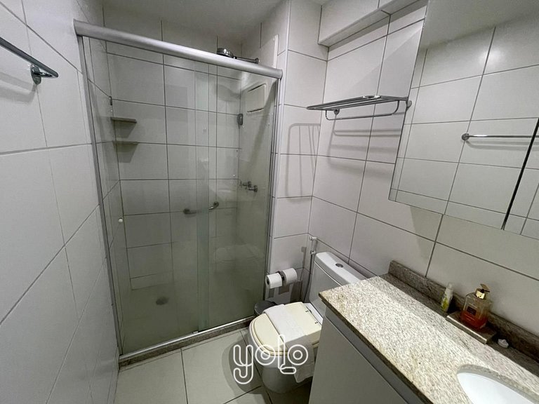 Beach Class Excelsior - Flat 2 quartos no Pina