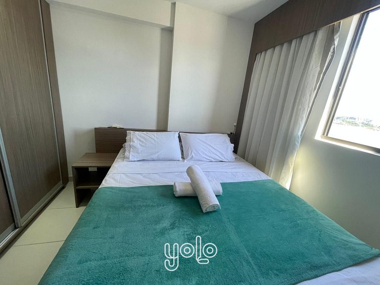 Beach Class Excelsior - Flat 2 quartos no Pina