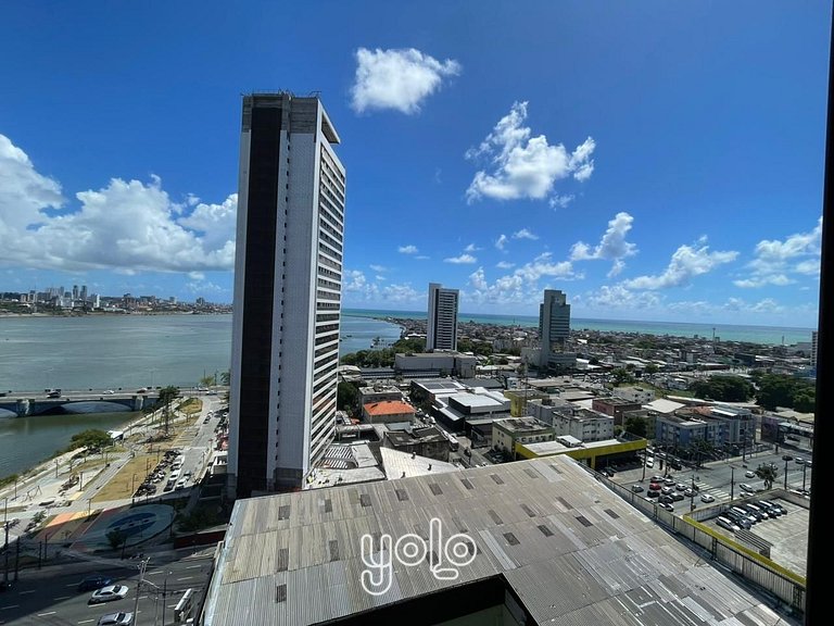 Beach Class Excelsior - Flat 2 quartos no Pina