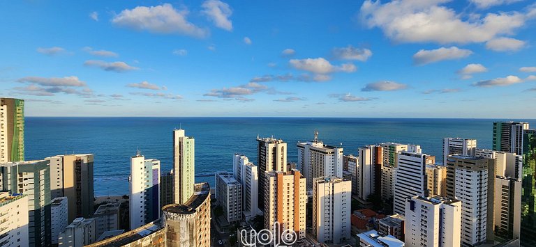 Beach Class Conselheiro - Flat a 100m da praia