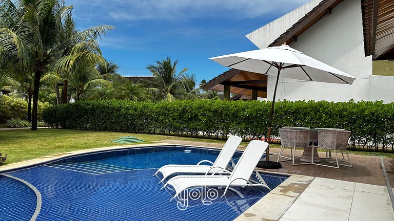 Bangalô com Piscina Privativa no Malawi Muro Alto