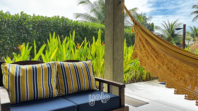 Bangalô com Piscina Privativa no Malawi Muro Alto