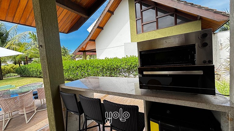 Bangalô com Piscina Privativa no Malawi Muro Alto