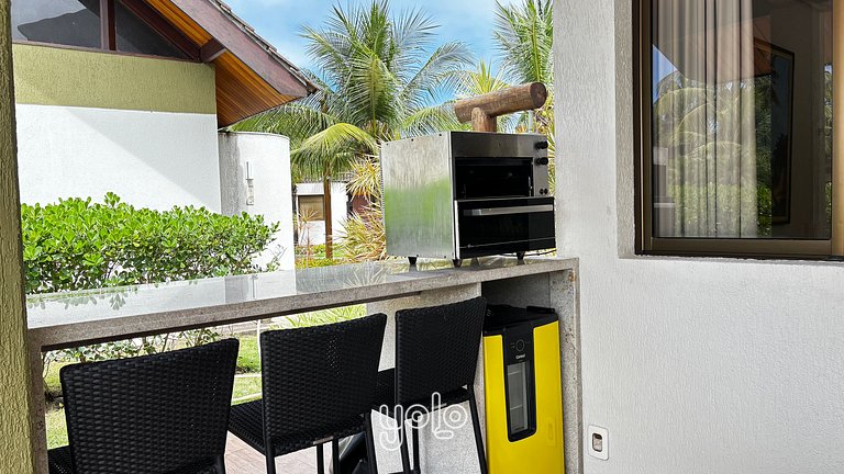 Bangalô com Piscina Privativa no Malawi Muro Alto