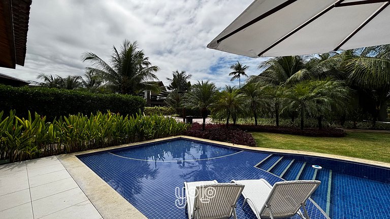 Bangalô com Piscina Privativa no Malawi Muro Alto