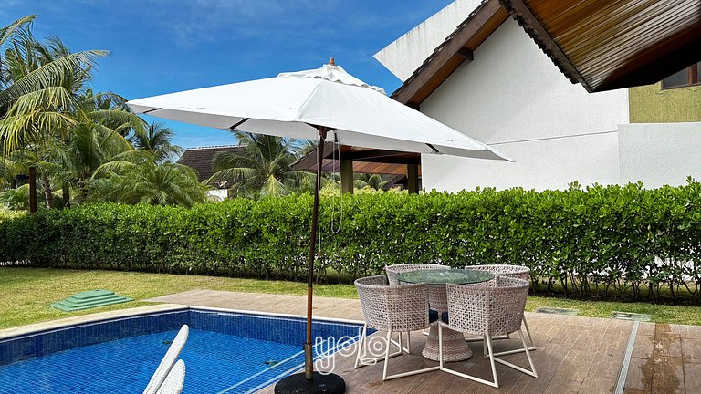 Bangalô com Piscina Privativa no Malawi Muro Alto