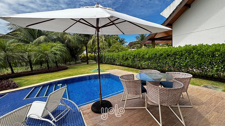 Bangalô com Piscina Privativa no Malawi Muro Alto