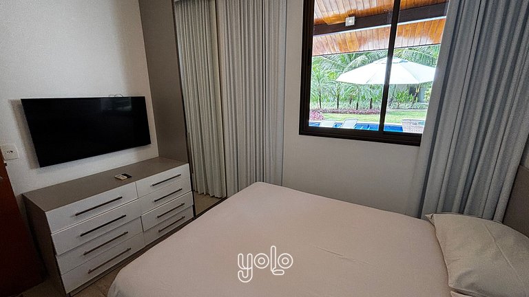 Bangalô com Piscina Privativa no Malawi Muro Alto