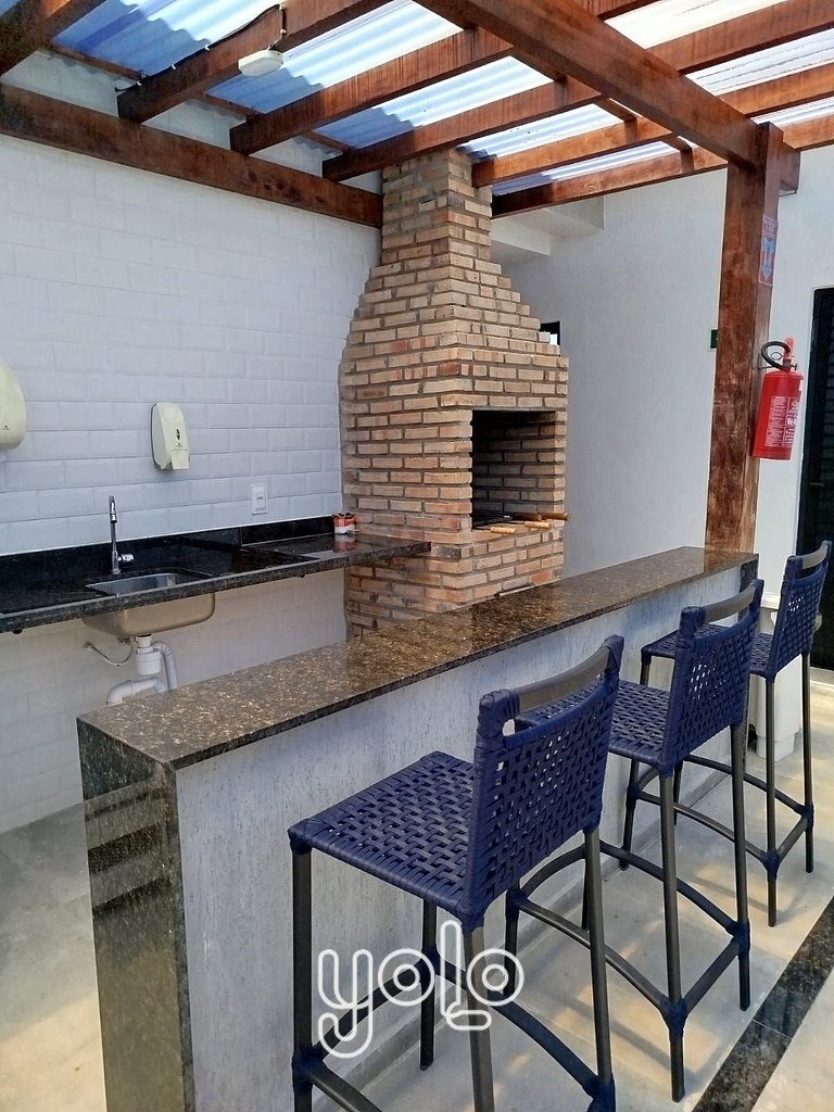 Nawa Beach - Flat a 150m da Praia de Campas #105