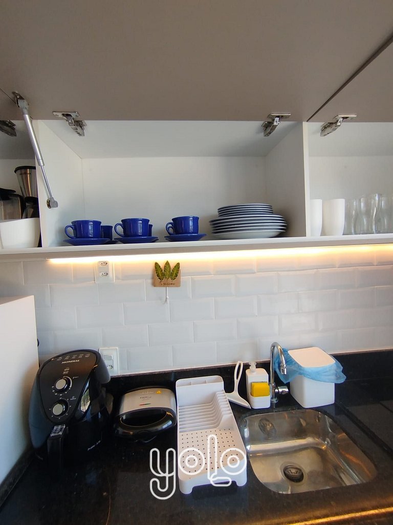 Nawa Beach - Flat a 150m da Praia de Campas #101