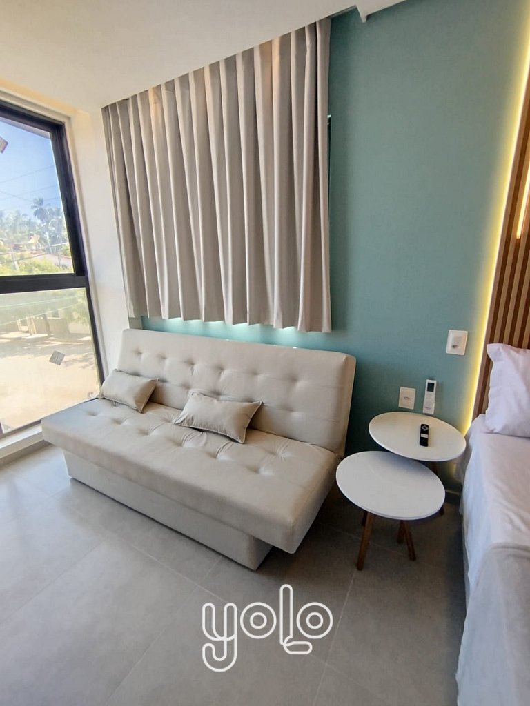 Nawa Beach - Flat a 150m da Praia de Campas #101