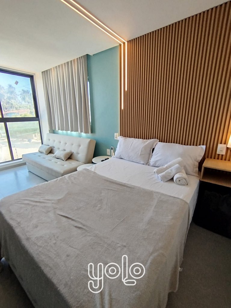 Nawa Beach - Flat a 150m da Praia de Campas #101