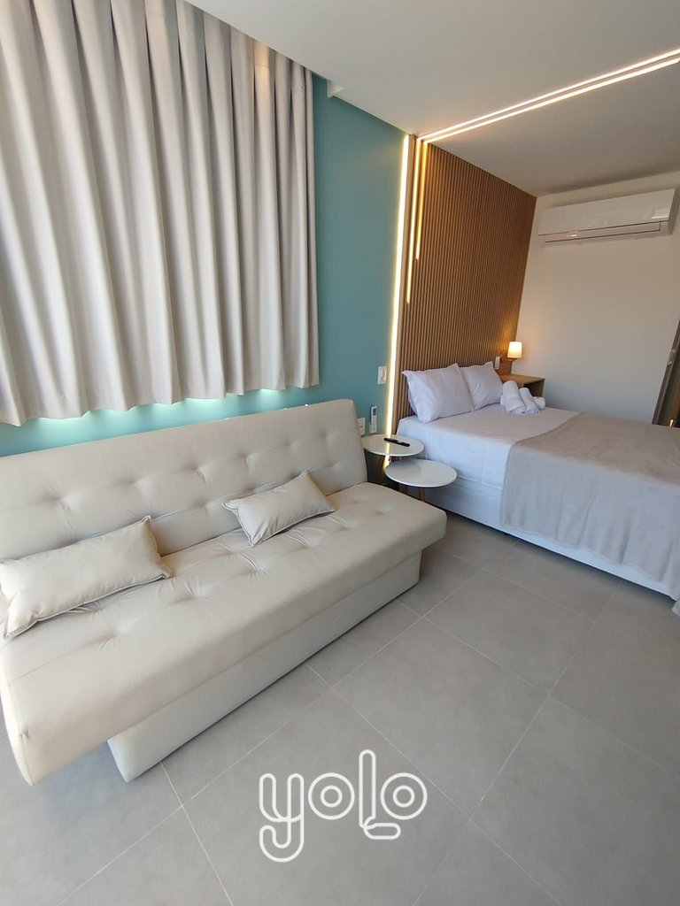 Nawa Beach - Flat a 150m da Praia de Campas #101