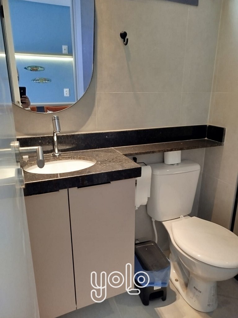 Nawa Beach - Flat a 150m da Praia de Campas #101