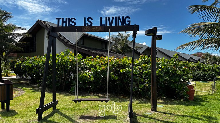Malawi Muro Alto Beach Houses por Yolo