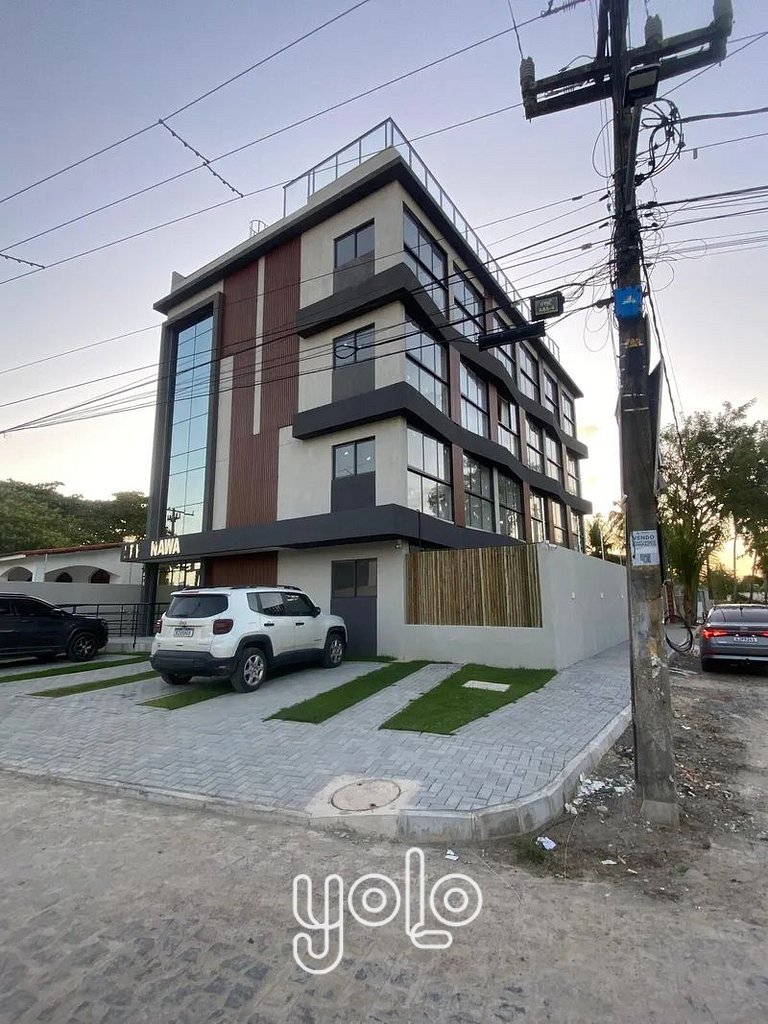 Nawa Beach - Flat a 150m da Praia de Campas #101