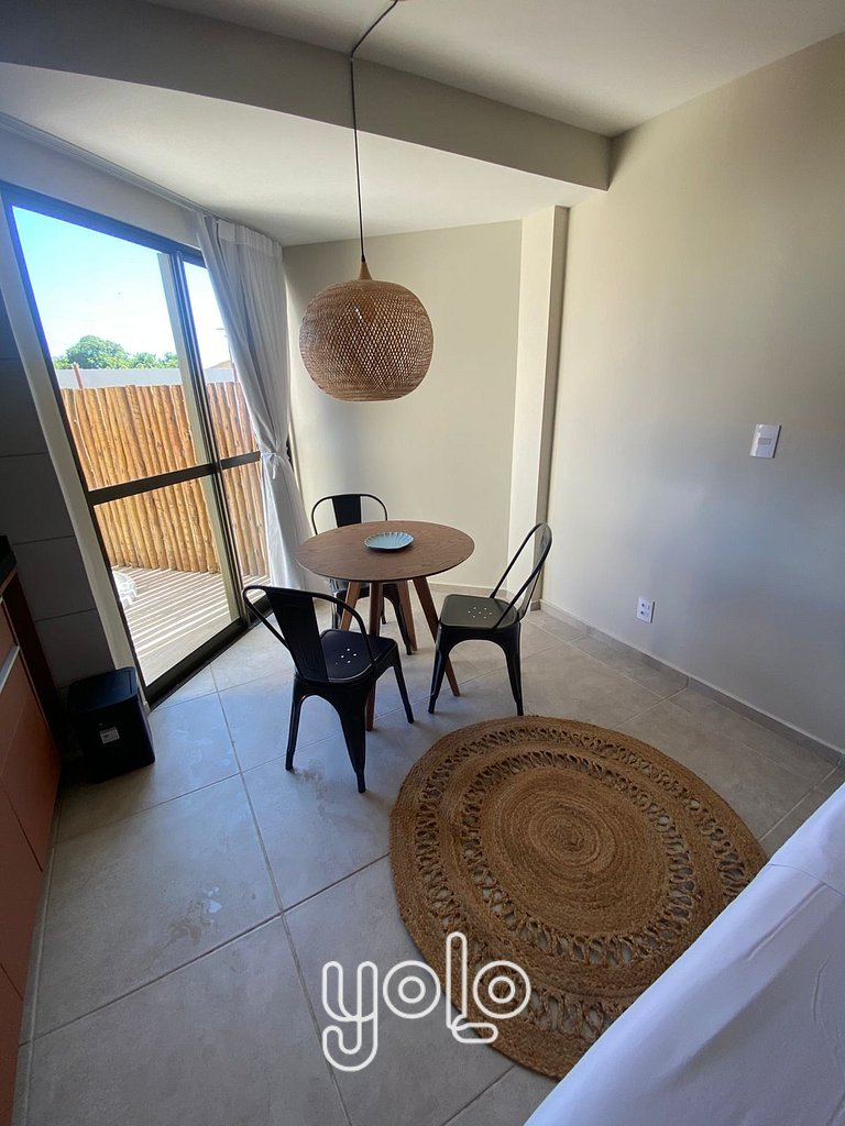 Studio com Jacuzzi na Praia dos Carneiros