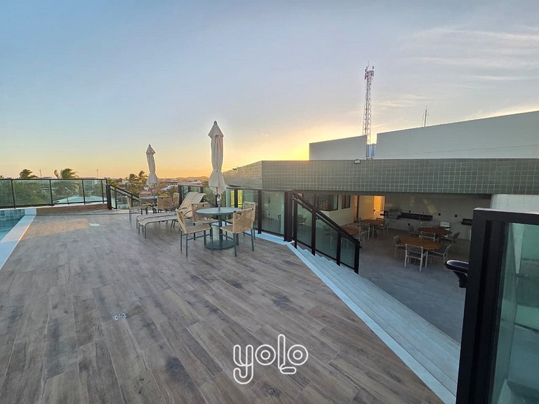 Vila Porto - Flat na Beira Mar de Porto de Galinhas por Yolo