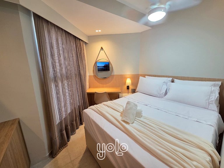 Max Carneiros Suítes - Flat 1 quarto #214B