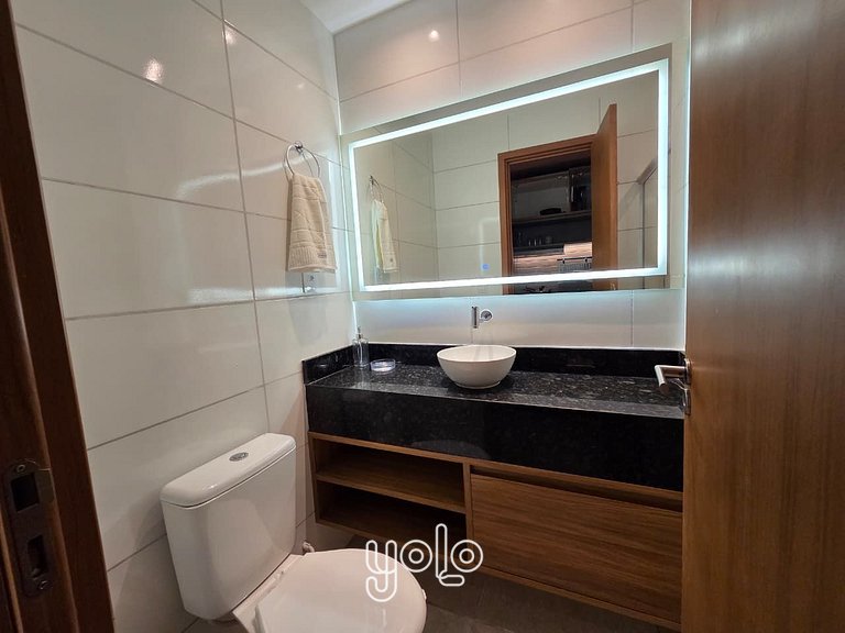 Max Carneiros Suítes - Flat 1 quarto #214B