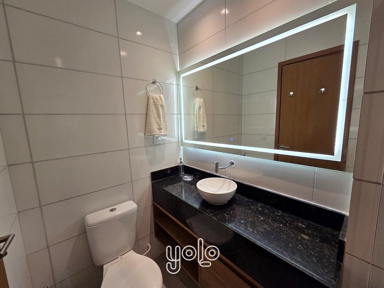 Max Carneiros Suítes - Flat 1 quarto #214B