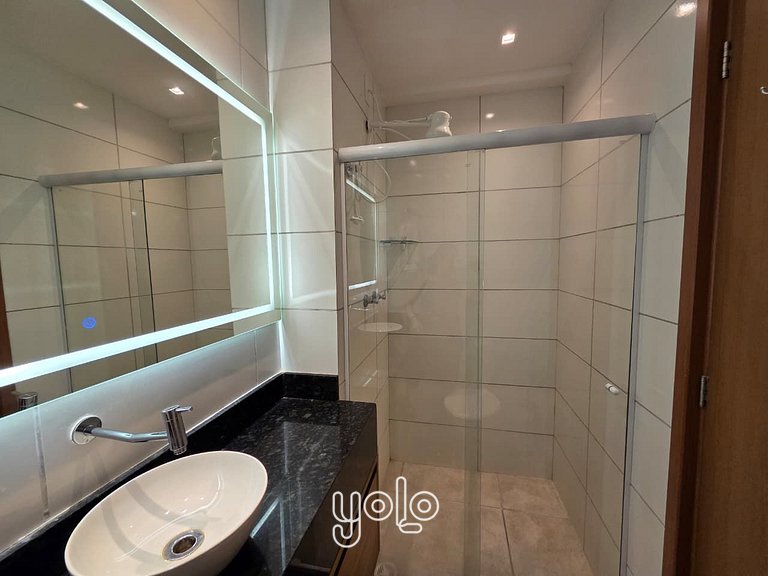 Max Carneiros Suítes - Flat 1 quarto #214B