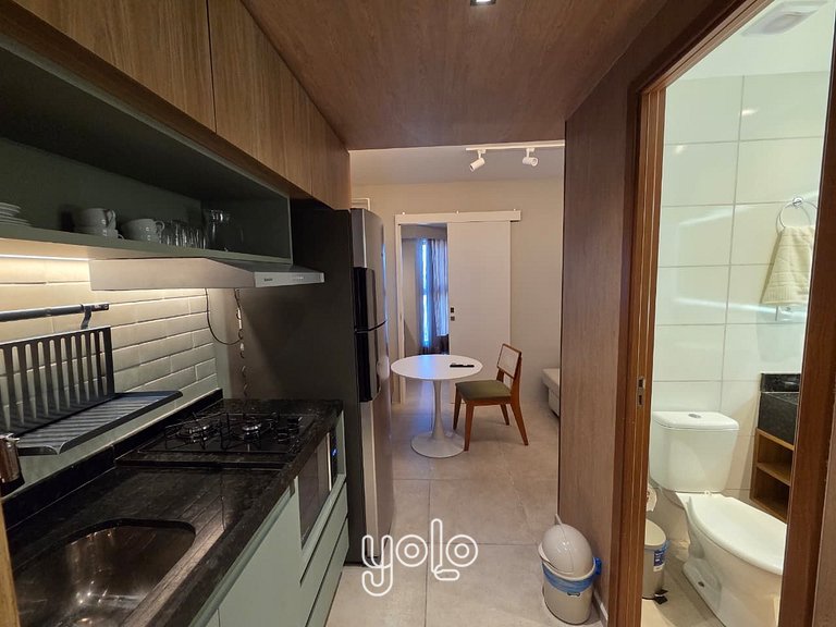 Max Carneiros Suítes - Flat 1 quarto #214B