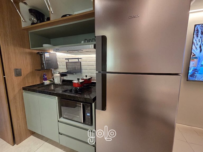 Max Carneiros Suítes - Flat 1 quarto #214B