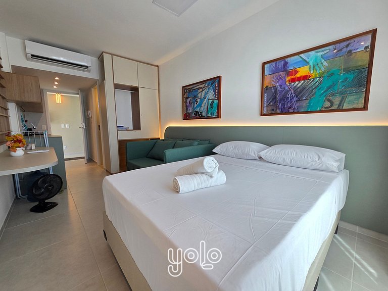 Mahrak Villa - Studio Deluxe a 400m da praia #502